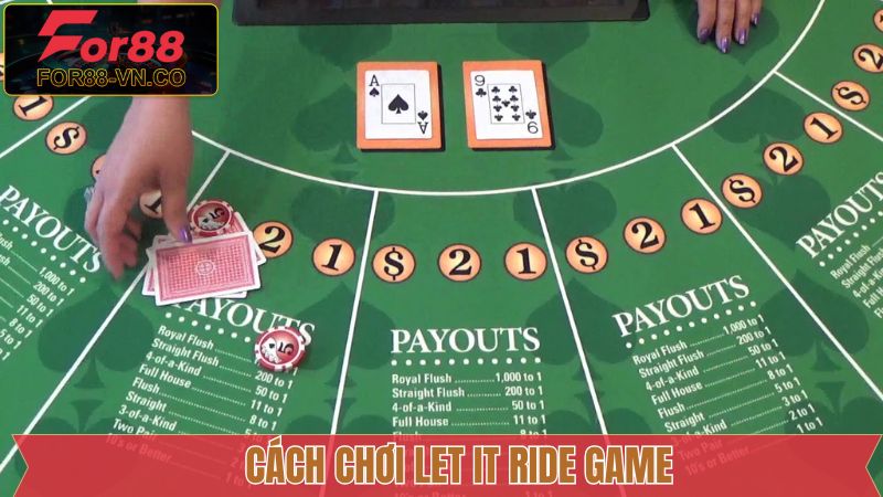 Let It Ride Game - Cơ Hội Thắng Lớn Với Tỷ Lệ Thưởng Hấp Dẫn 3 Chỉ dẫn cách chơi Let It Ride Game đầy đủ và rõ ràng