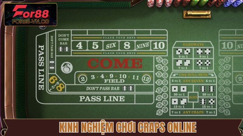 Craps Online - Trò Chơi Đầy Kịch Tính Và Cơ Hội Thắng Lớn 4 Mẹo chơi Craps giúp các thành viên thắng lớn