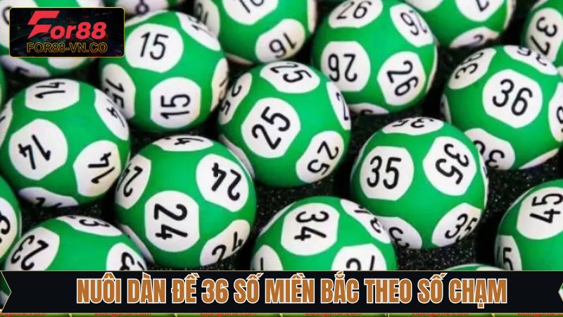 Kinh Nghiệm Nuôi Dàn Đề 36 Số Miền Bắc Bất Bại Tại For88 3 Soi cầu dàn đề 36 con miền Bắc chuẩn theo chạm